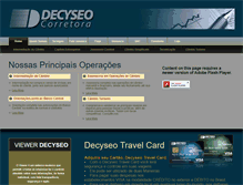 Tablet Screenshot of decyseo.com.br